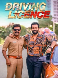 Driving Licence (2019) Dual Audio [Hindi + Malayalam] Full Movie HD ESub