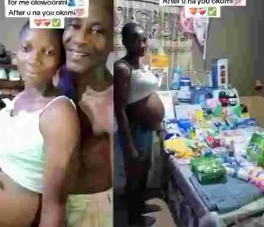 Pregnant Woman Appreciates Husband As She Shows Off Baby Gifts