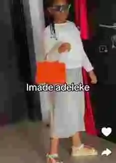 Davido's Daughter, Imade Adeleke Steps Out In Beautiful Outfit With Mom