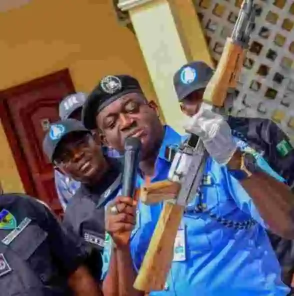 We Need To Work With Them For Our Own Good - Police PRO Says As He Shares Photos Of Confiscated Locally Made Guns In Jos