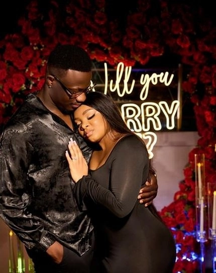 BBNaija Star, Queen Atang Shares Photos Of Her Fiance After Announcing Engagement