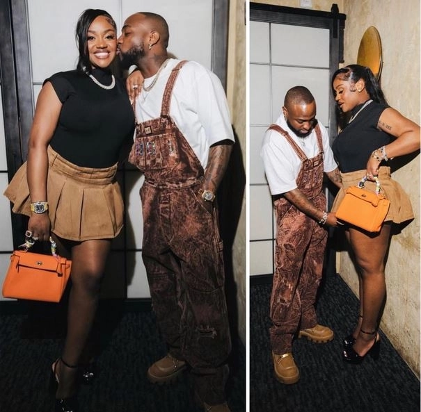 Adorable Photos Of Davido And His Wife, Chioma