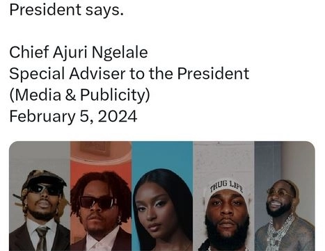 We Are Proud Of You - President Tinubu Encourages Nigerian Grammy Nominees After Loss At The Award Ceremony