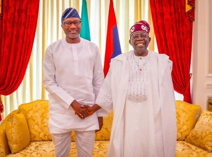 Dangote, Otedola, Visit President Tinubu In Lagos (Photos)