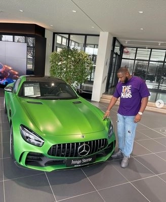 BBNaija's Frodd Splashes Millions On Brand New Mercedes Benz