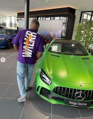 BBNaija's Frodd Splashes Millions On Brand New Mercedes Benz