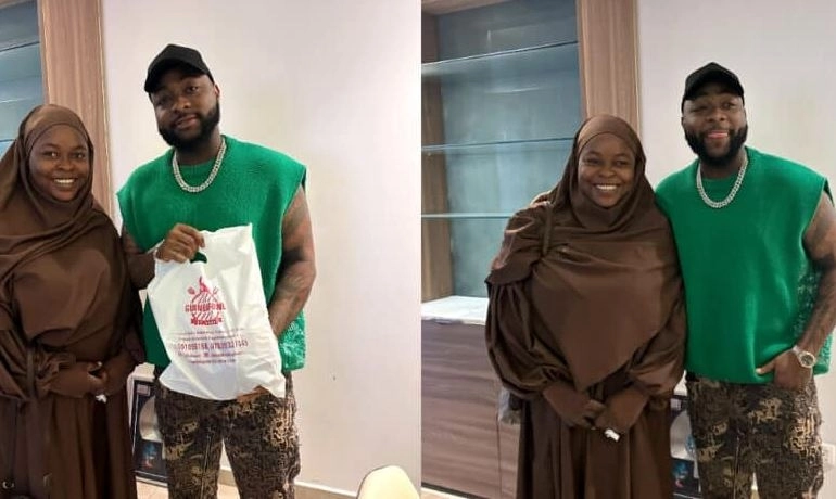 Thanks For Making Me Feel Welcomed - Lady Overjoyed As Davido Patronizes Her Guinea Fowl Business