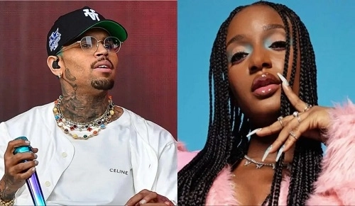 Chris Brown Takes Ayra Starr On Tour