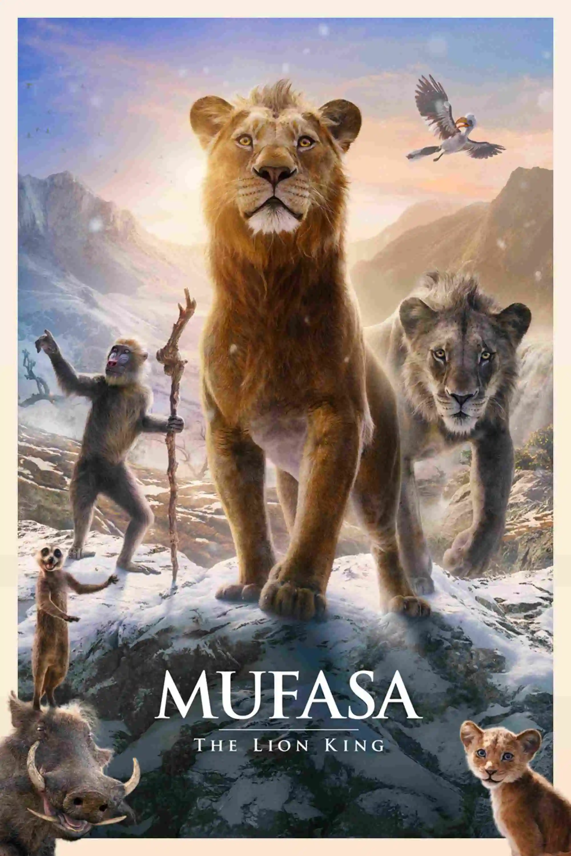 Mufasa - The Lion King (2024) Hindi Dubbed Movie HDRip