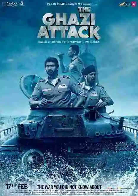 The Ghazi Attack (2017) Hindi Dubbed UnCut Full Movie HD BluRay