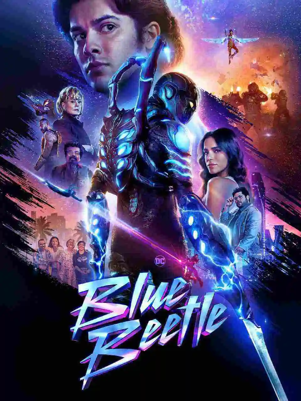 Blue Beetle (2023) {Hindi + English} Dual Audio Full Movie HD ESub