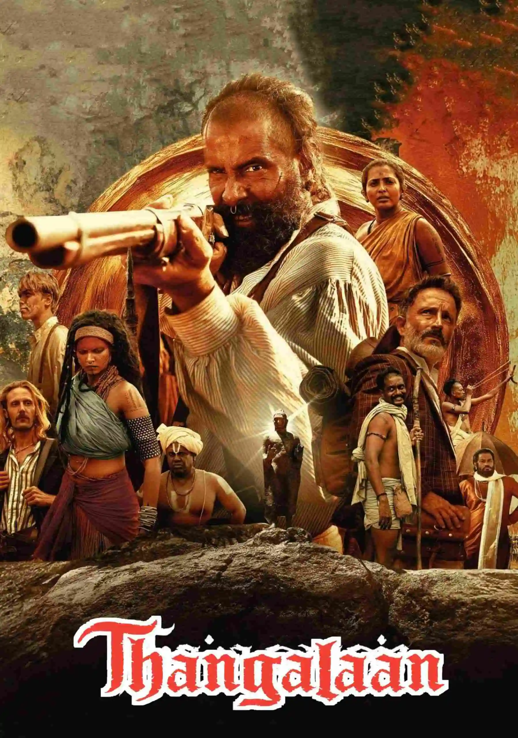 Thangalaan (2024) (Hindi + Tamil) Dual Audio UnCut South Movie HD ESub