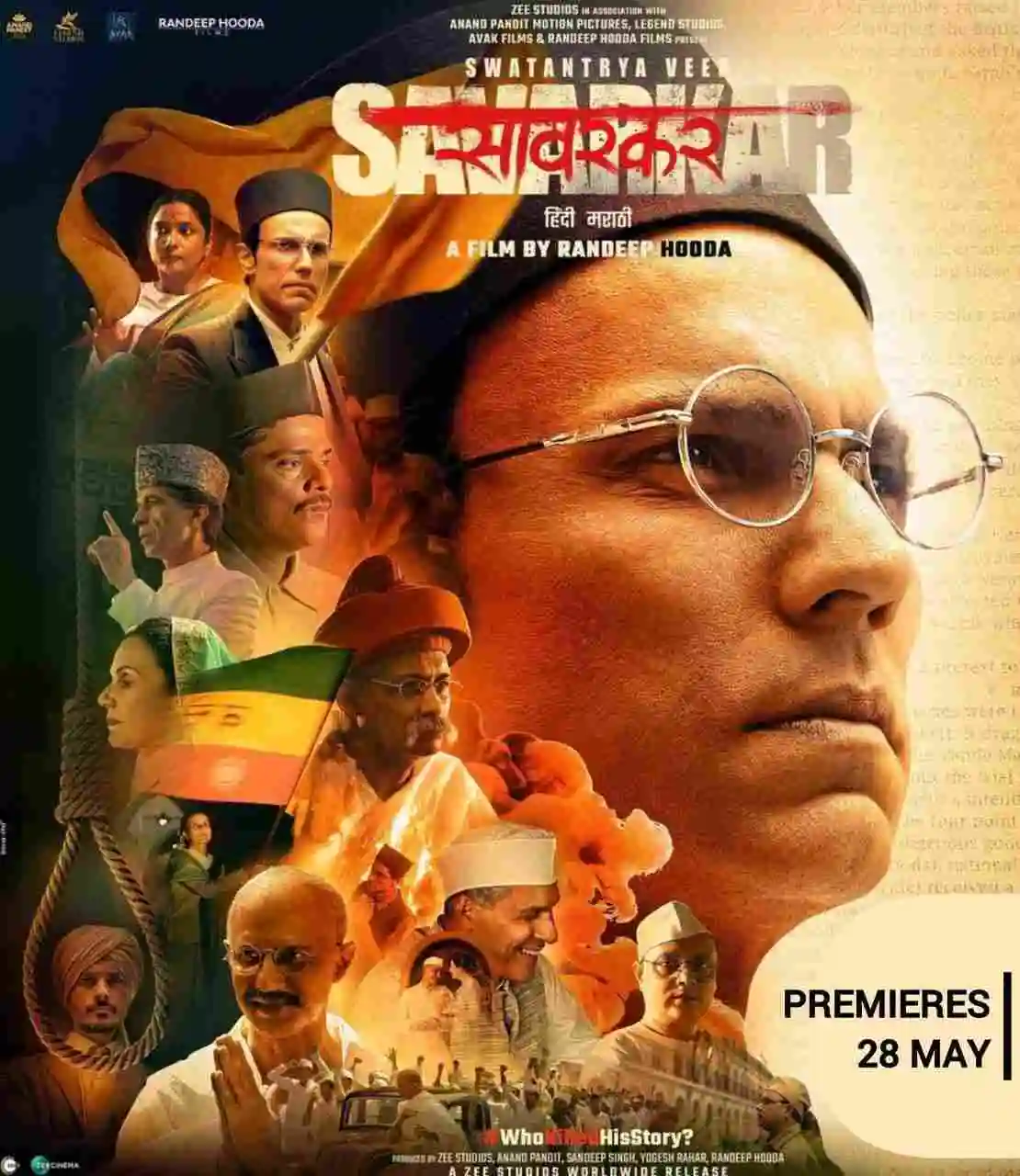 Swatantrya Veer Savarkar (2024) Bollywood Hindi Movie HD ESub