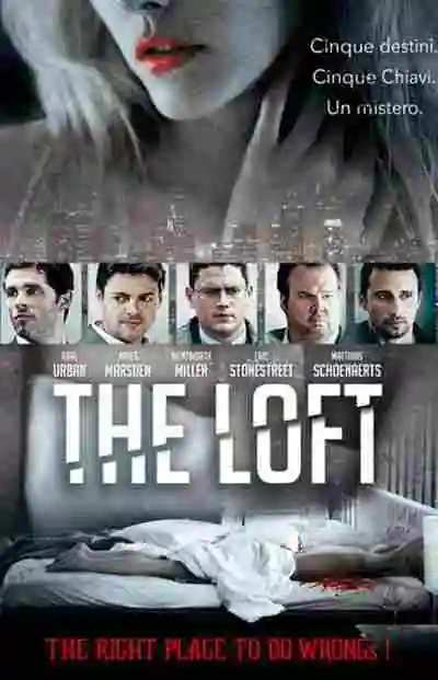 [+18] The Loft (2014) BluRay 720p HEVC Full Movie Download In Hindi 530Mb