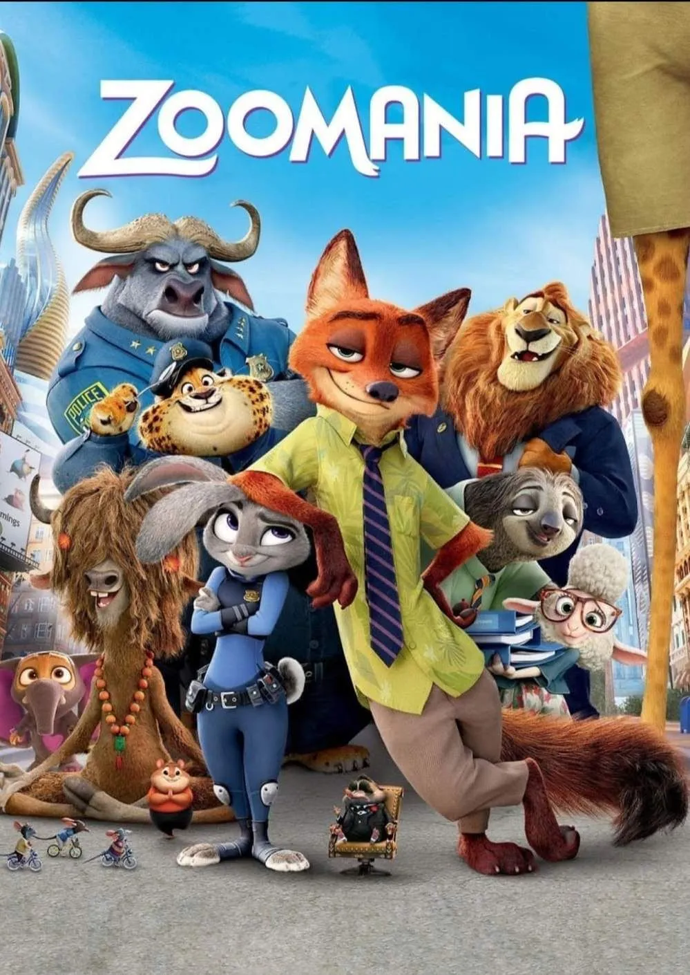 Zootopia (2016) (Hindi + English) Dual Audio Animated Movie BluRay HD ESub