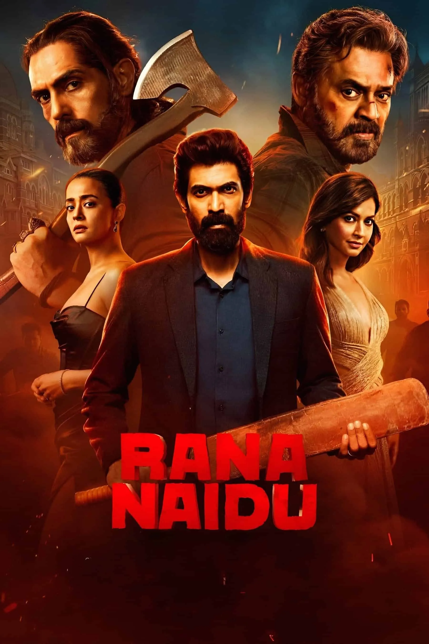 Rana Naidu S1 (2023) Hindi Completed Web Series HD