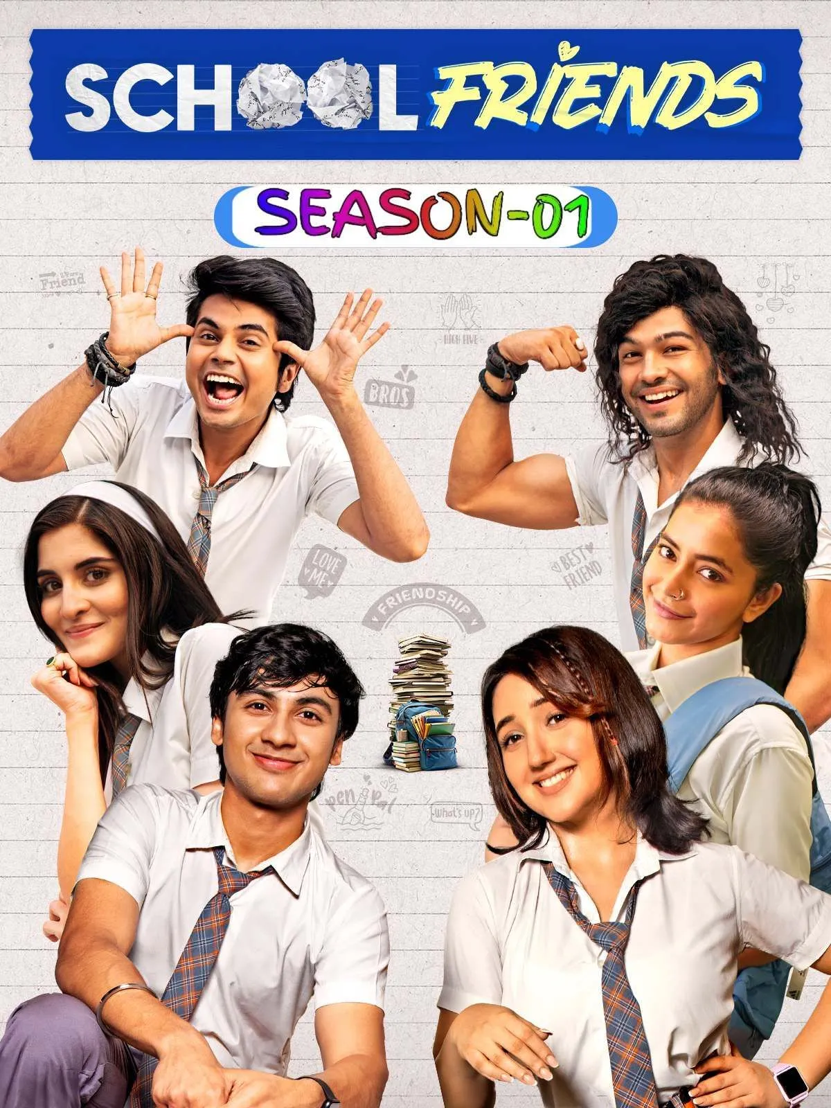 School Friends S03 (2025) Hindi Completed Web Series HEVC ESub