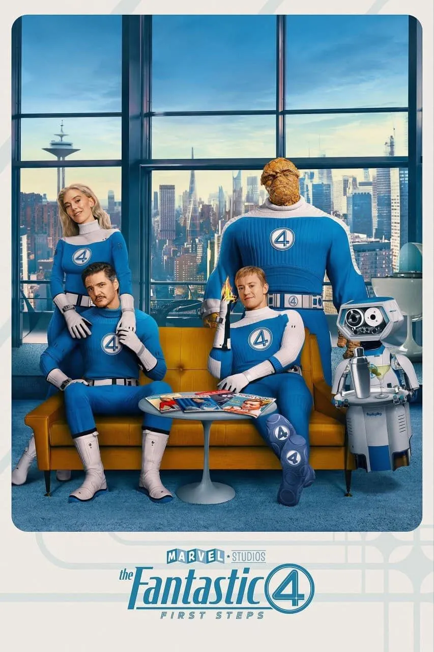 The Fantastic Four First Steps (2025) Dual Audio [Hindi & English] Full Movie PreHDRip
