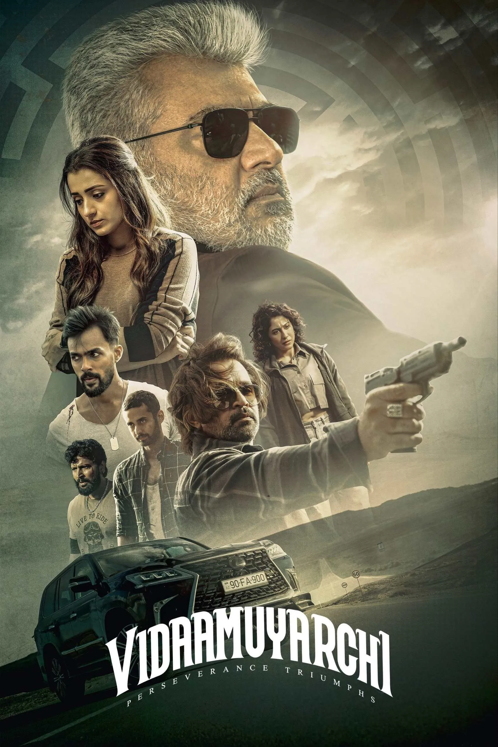 Vidaamuyarchi (2025) (Hindi + Tamil) Dual Audio UnCut South Movie HD ESub