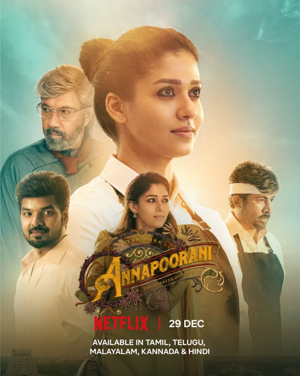 Annapoorani (2023) Hindi Dubbed UNCUT WEB-DL