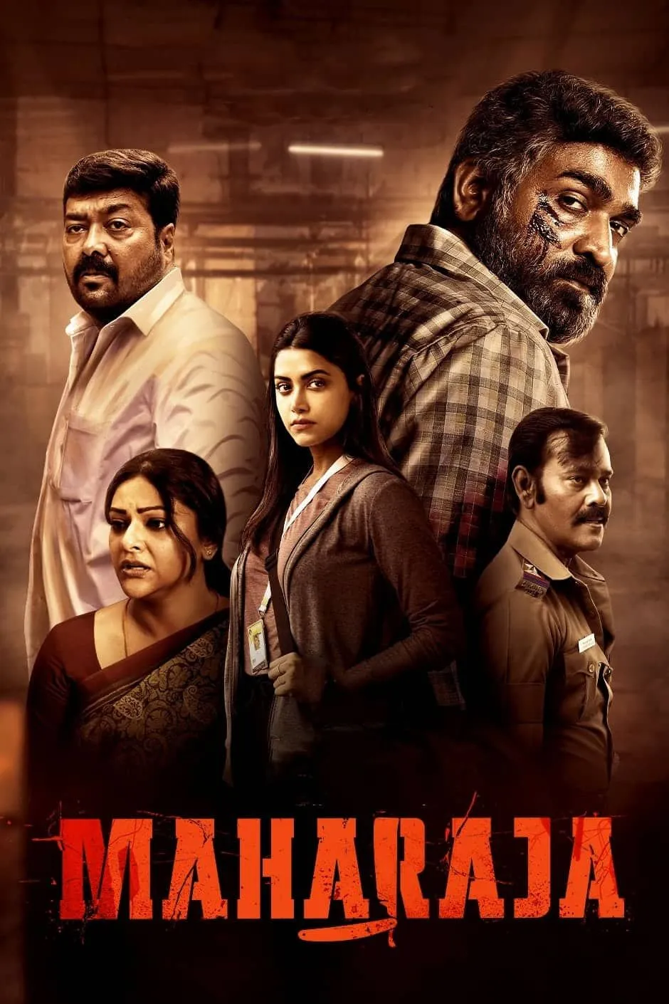Maharaja (2024) Dual Audio [Hindi & Tamil] Full Movie HD ESub