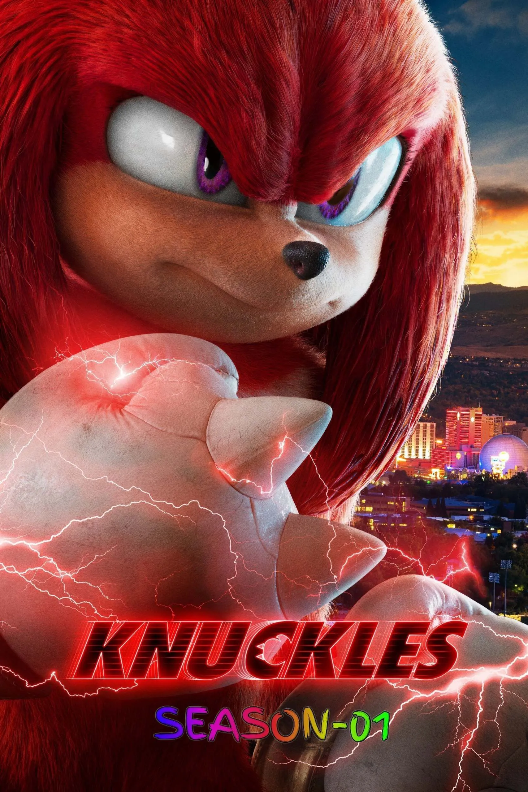 Knuckles (2024) (Hindi + English) Dual Audio S01 WEB-DL