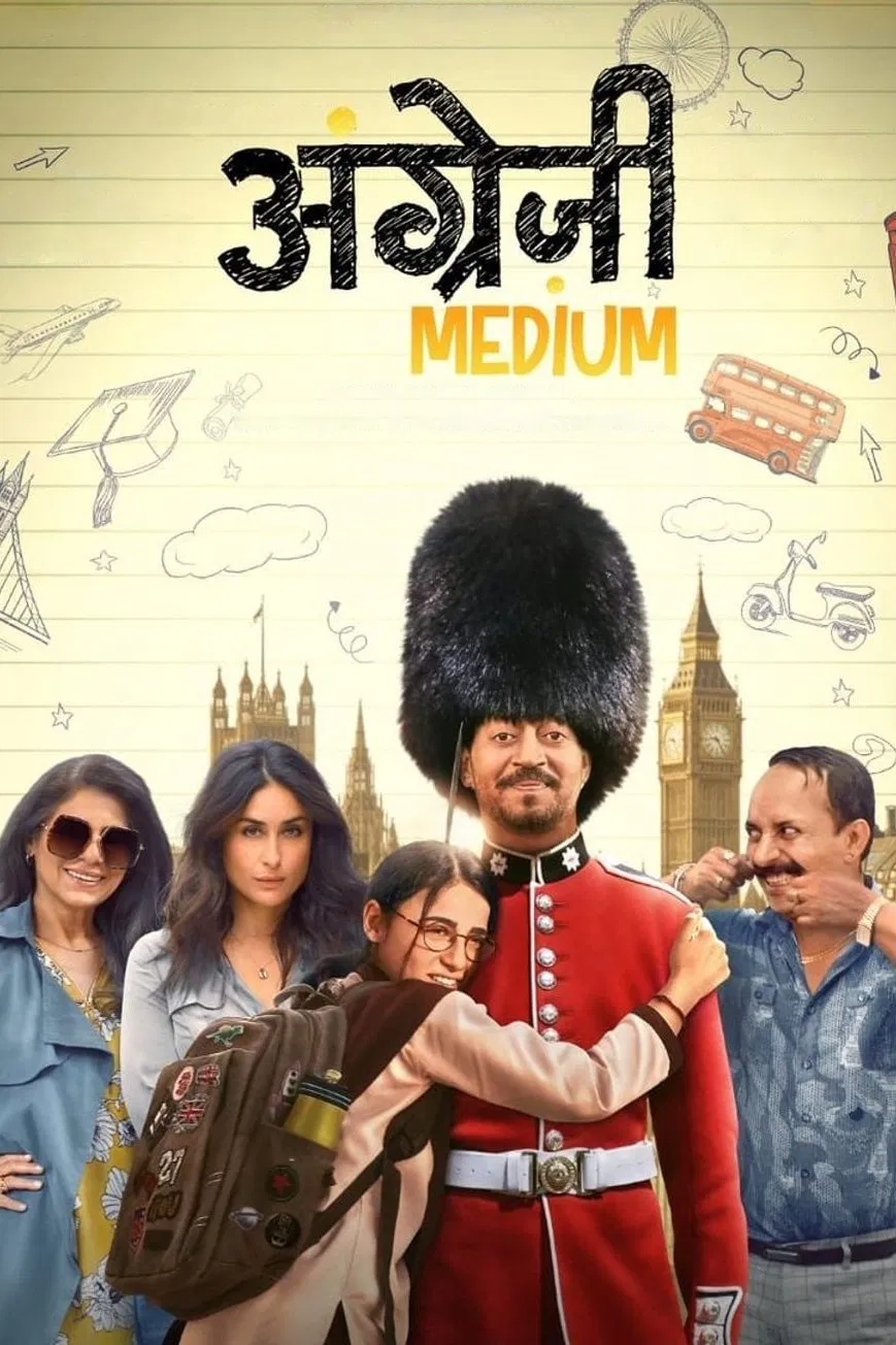 Angrezi Medium (2020) Hindi HDRip