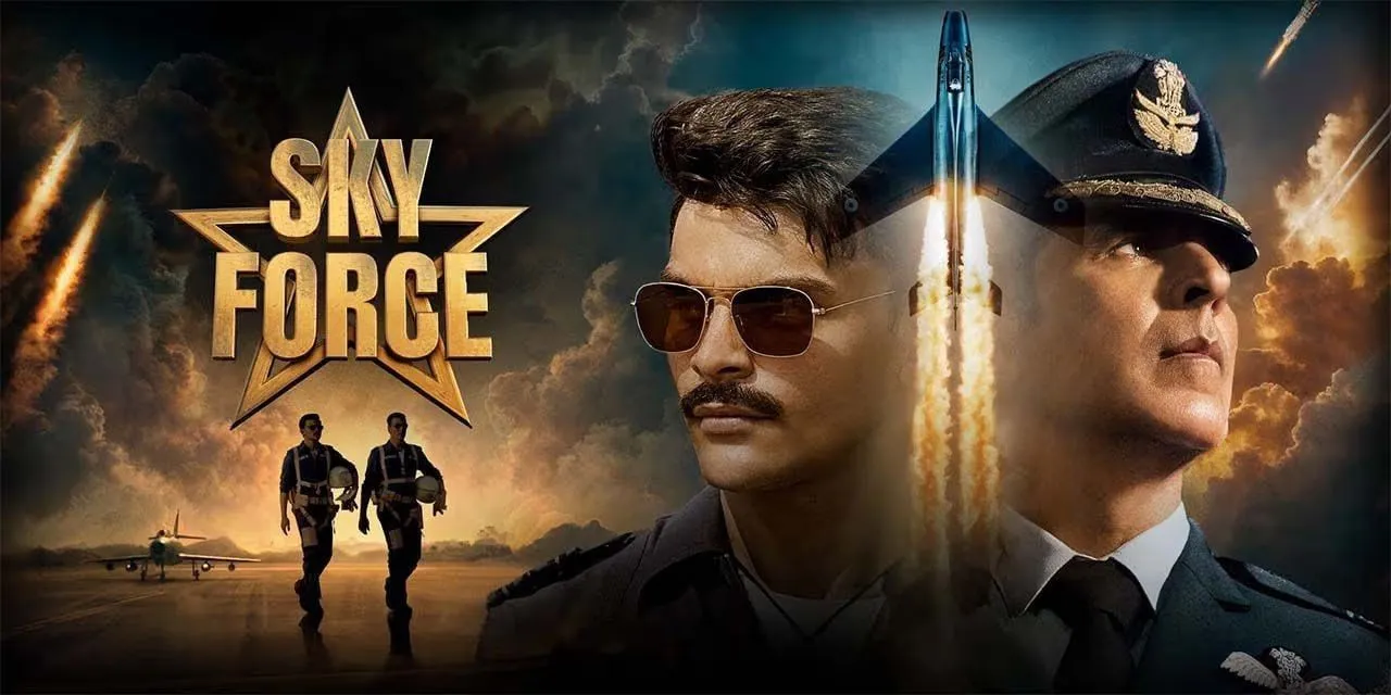 Sky Force (2025) Hindi AMZN WEB-DL – 480P | 720P | 1080P | 4K – x264 & x265(HEVC) – 13.1GB ESub- Download