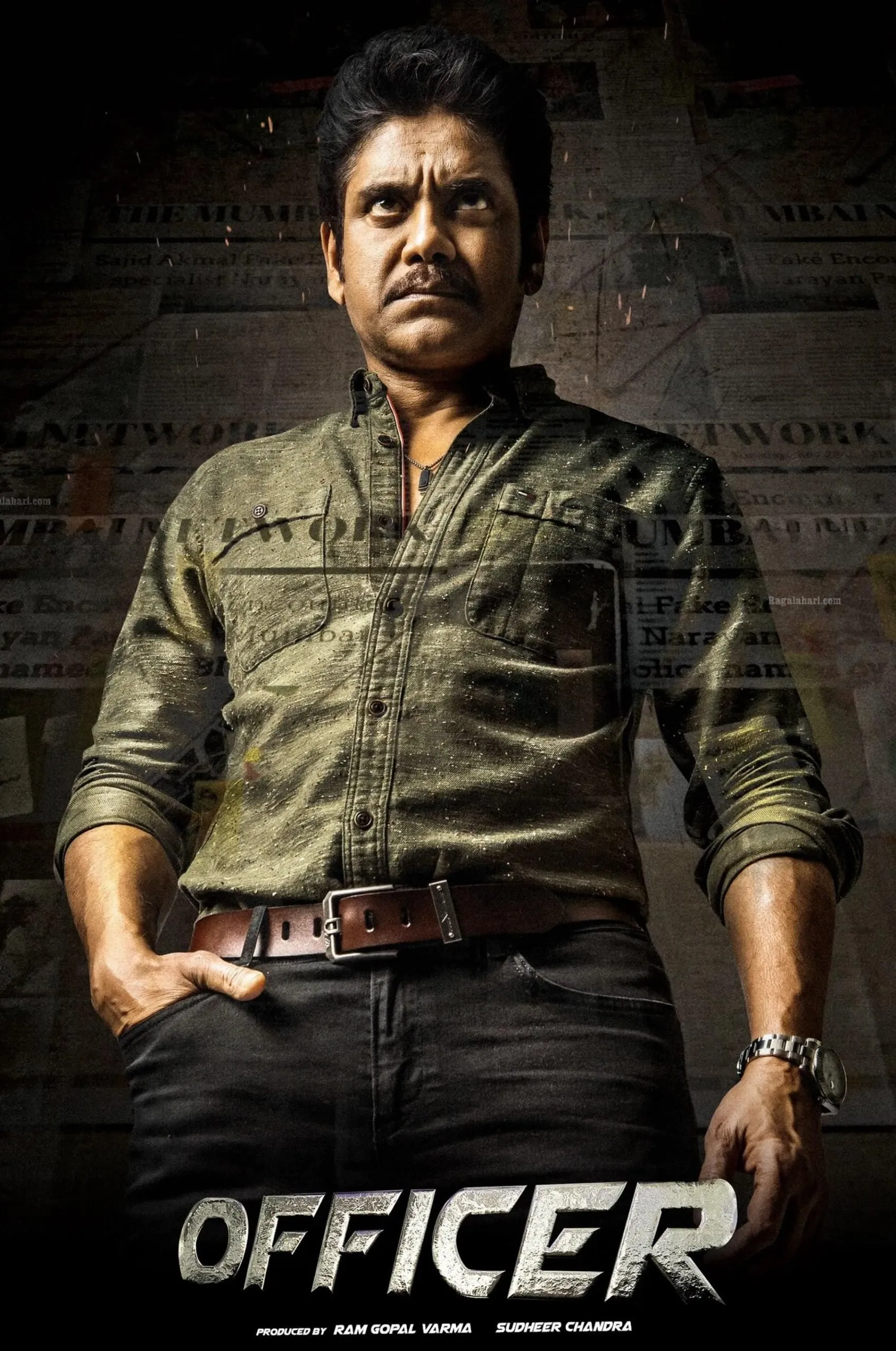 Officer (2018) (Hindi + Telugu) Dual Audio UnCut South Movie HD ESub