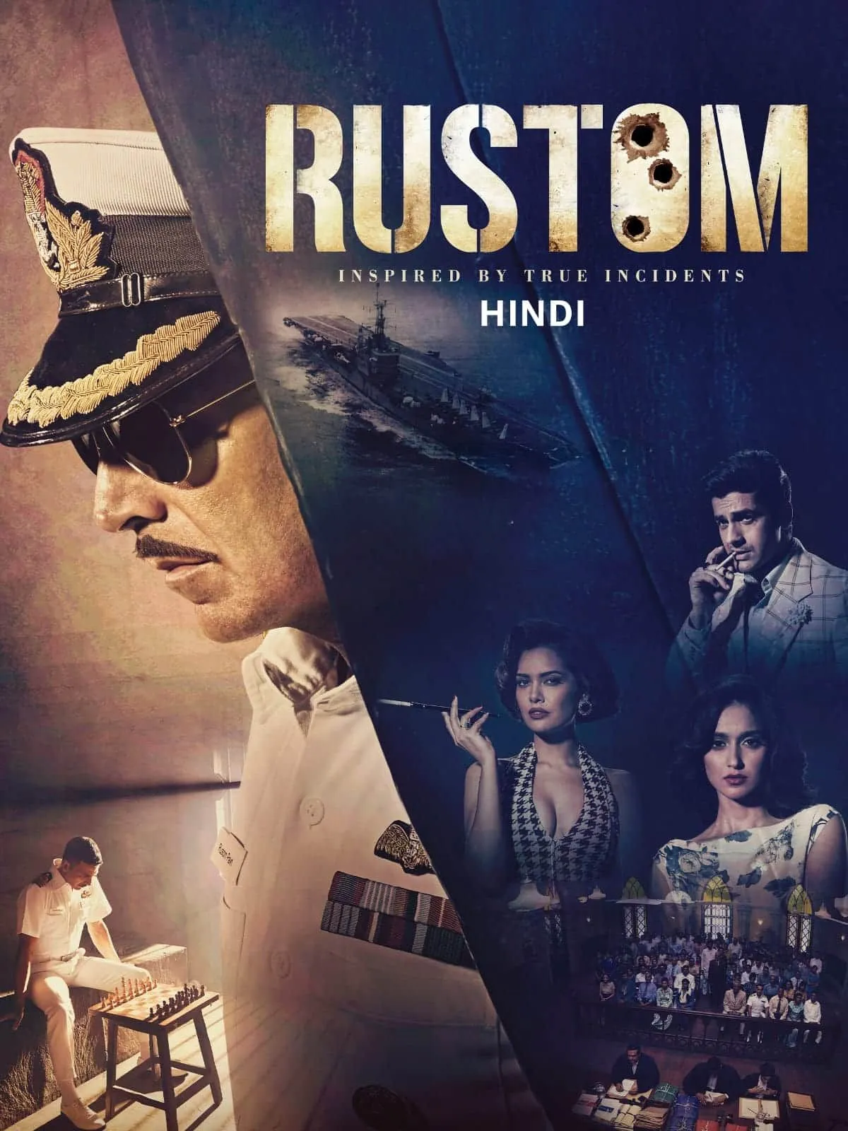 Rustom (2016) Hindi Full Movie BluRay ESub
