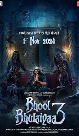 Bhool Bhulaiyaa 3 (2024) Hindi Netflix’s WEB-DL