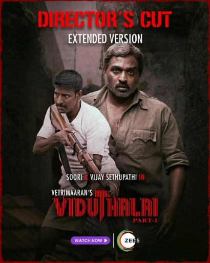 Viduthalai Part 1 (2023) Uncut Dual Audio [Hindi-Tamil] WEB-DL – 480P | 720P | 1080P | 4K – x264 –Download