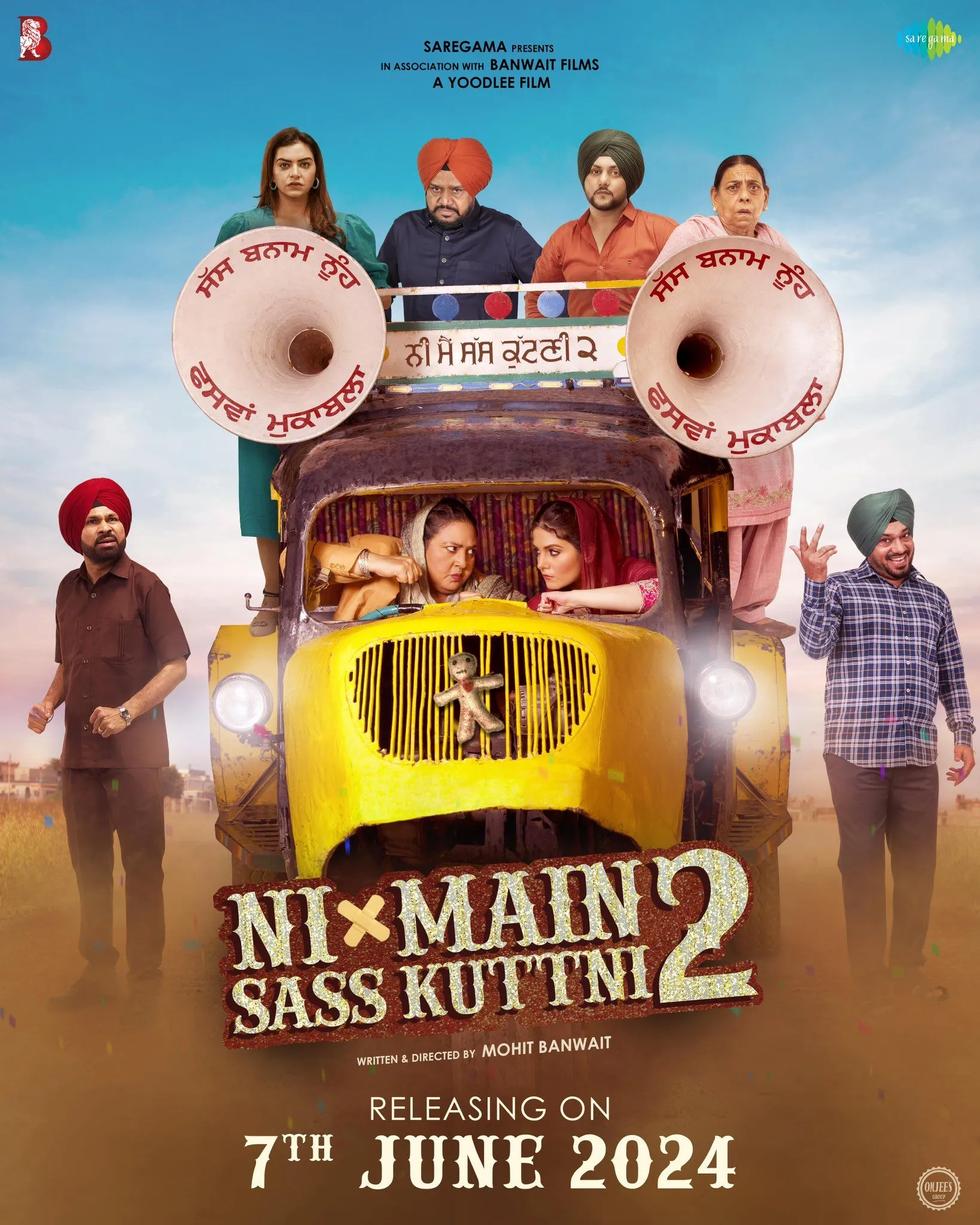 Ni Main Sass Kuttni 2 (2024) Punjabi WEBRip