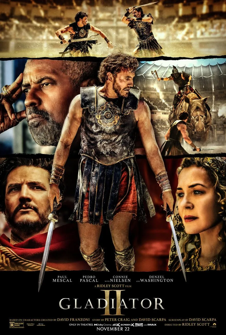 Gladiator II (2024) Dual Audio Hindi HDRip